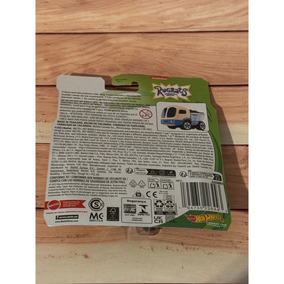 Nickelodeon Rugrats Tommy Pickles Hot Wheels Character Cars - Picture 2 of 3